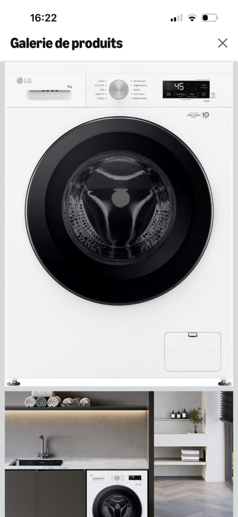Стиральная машинка LG
