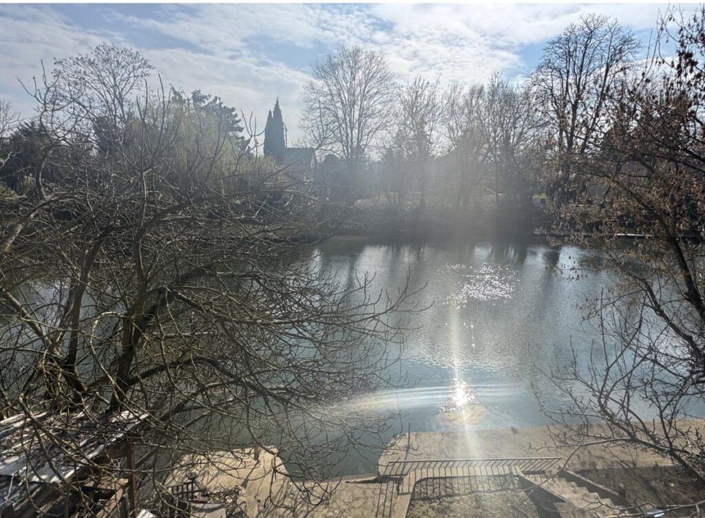 Ф2 на Сене с террасой — Île de France